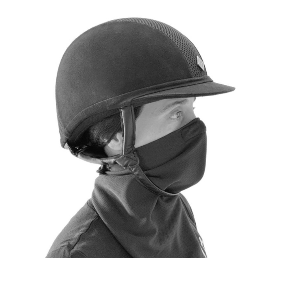 EquiFit AgSilver Face Mask padded adjustable nose and Velcro adjustable back